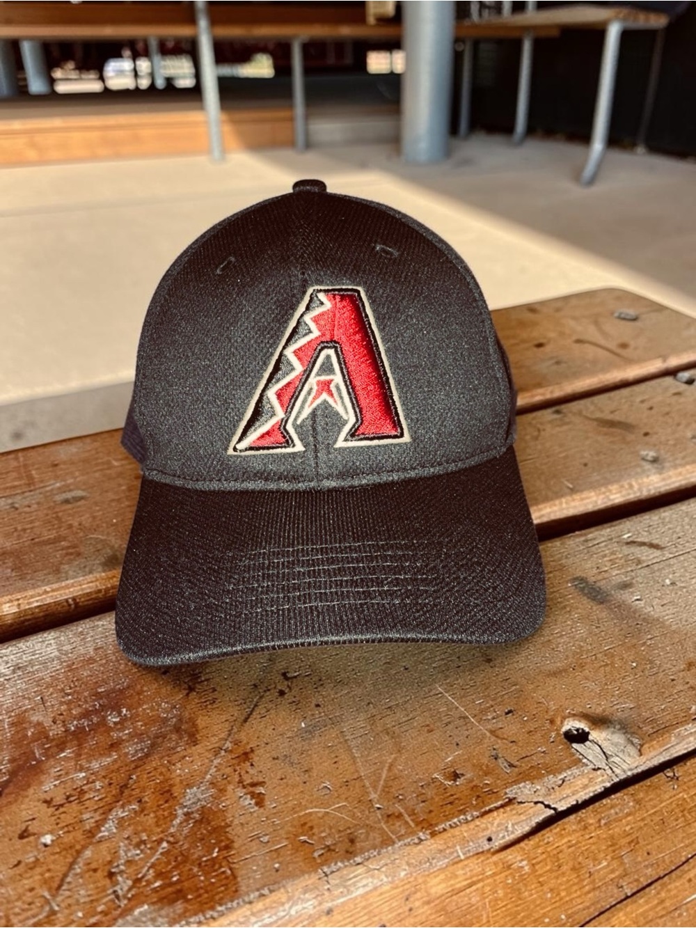 OC Sports Arizona Diamondbacks Youth Black Adjustable Hat EUC